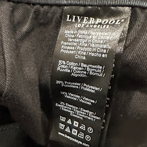Liverpool Black “Lucy” bootcut jeans - Picture 6 of 7